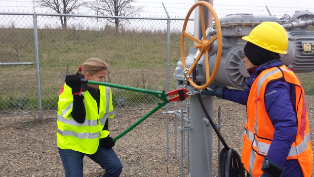 Emily Johnston and Annette Klapstein shut down two crude oil pipelines in Minnesota in 2016.